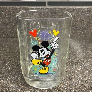 Collectible‎ 2000 Mickey Mouse Fireworks Walt Disney World Anniversary Glass Cup